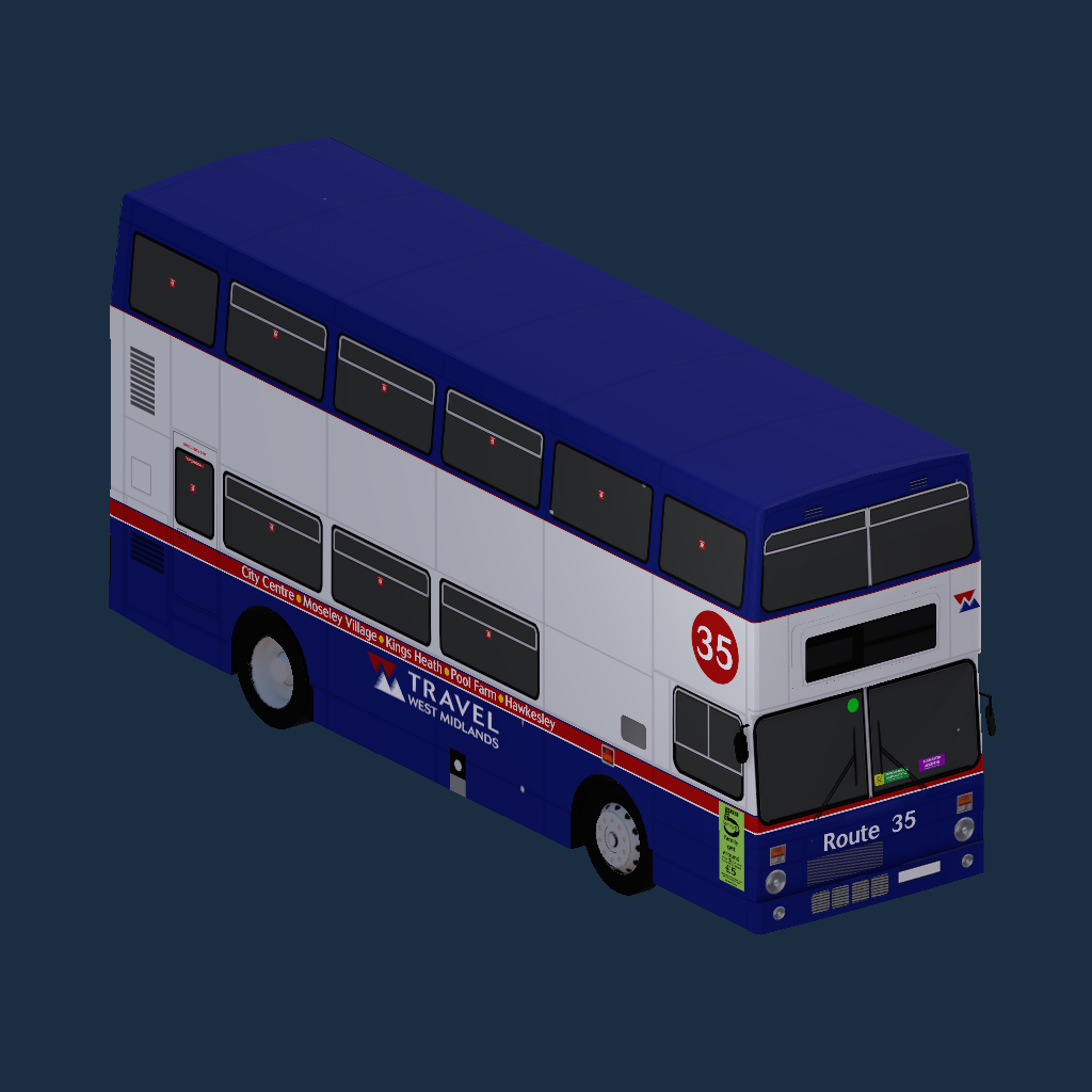 MCW Metrobus MK2 - Travel West Midlands based branding Route 35