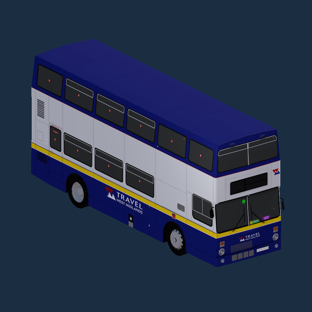MCW Metrobus MK2 - Travel West Midlands based on 3043 ex saver bus