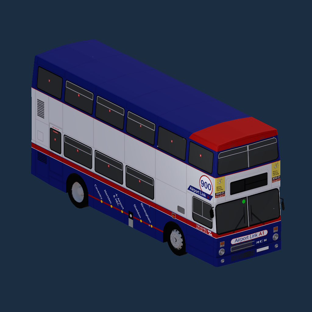 MCW Metrobus MK2 - Travel West Midlands based on 3053 900 Branded