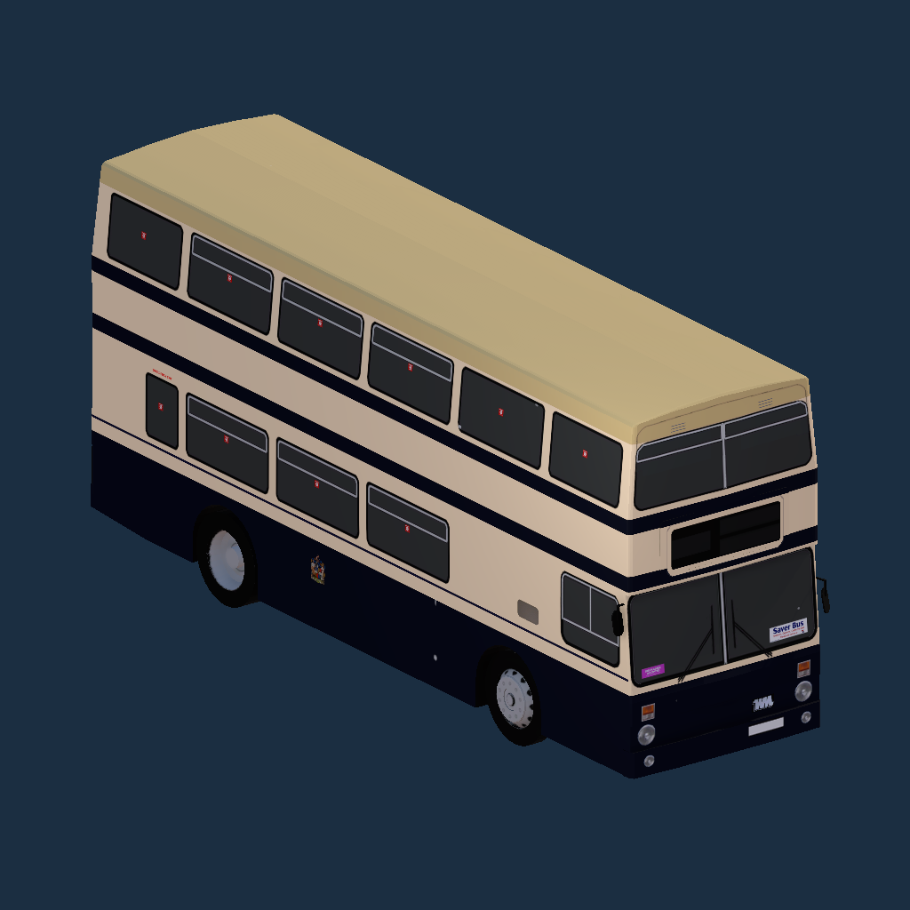MCW Metrobus MK2 - TWM Heritage Birmingham 2856 YW v2