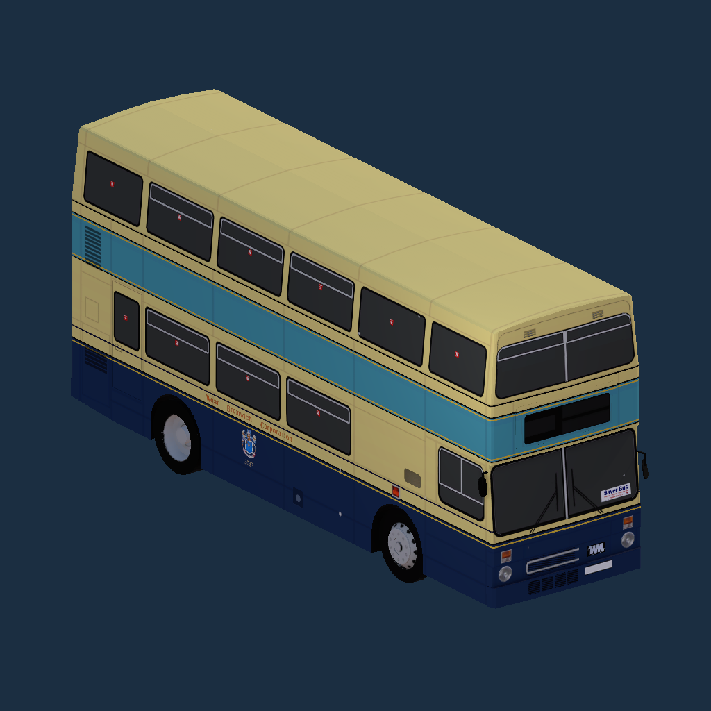 MCW Metrobus MK2 - TWM Heritage West Bromwich 3033 WB
