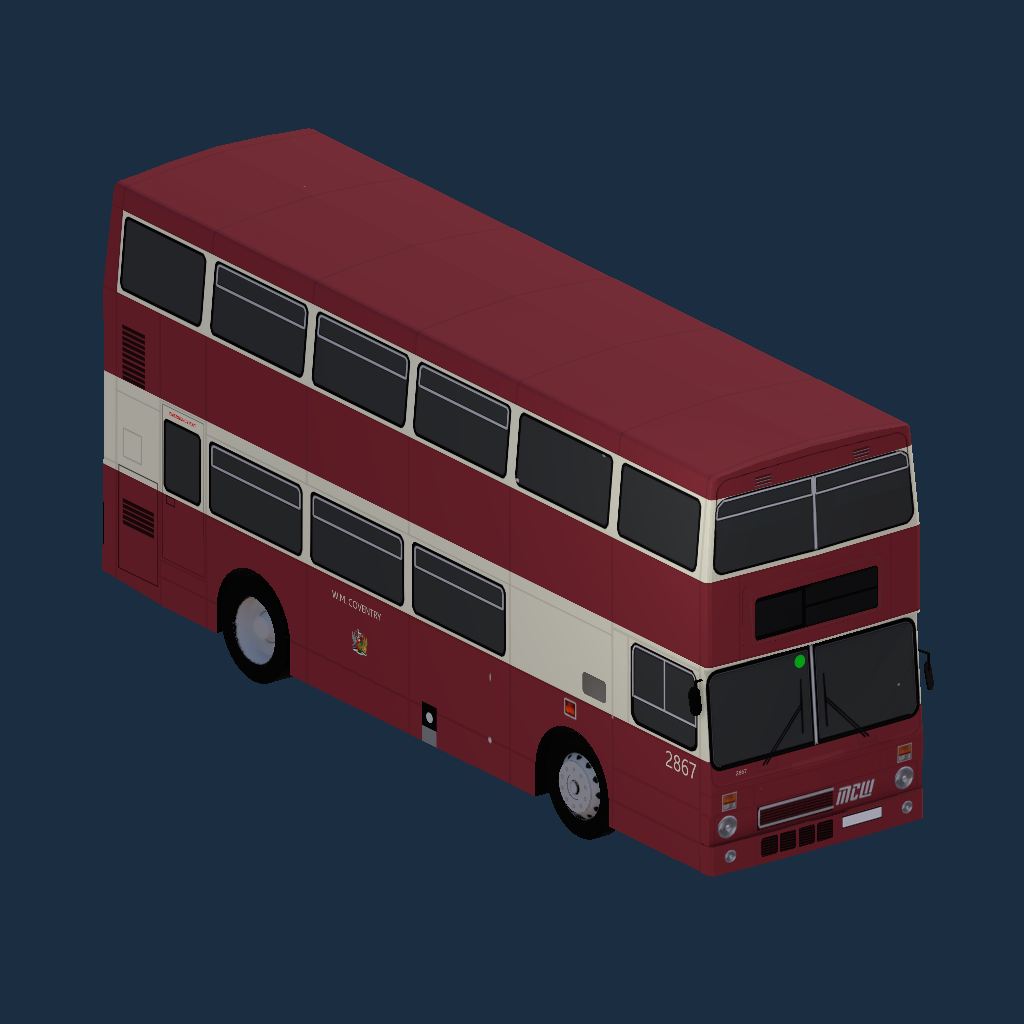 MCW Metrobus MK2 - TWM Heritage 2867 Coventry