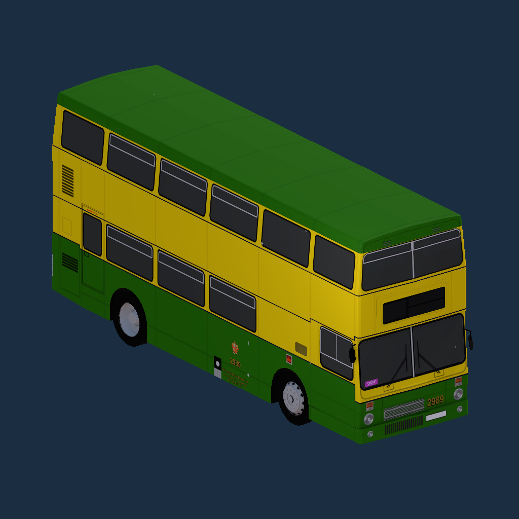 MCW Metrobus MK2 - TWM Heritage 2989 Wovlerhampton v2