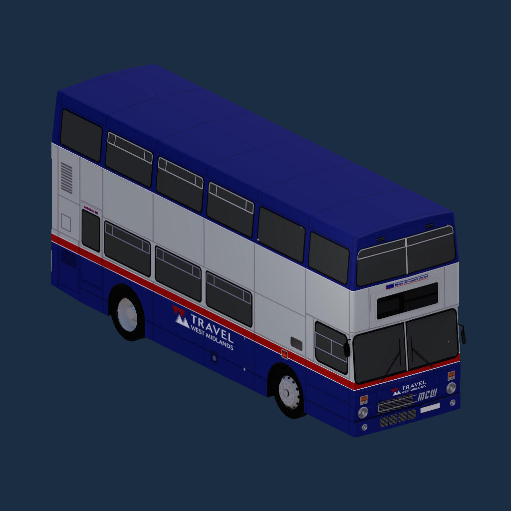 MCW Metrobus MK2 - Travel West Midlands based on 2824