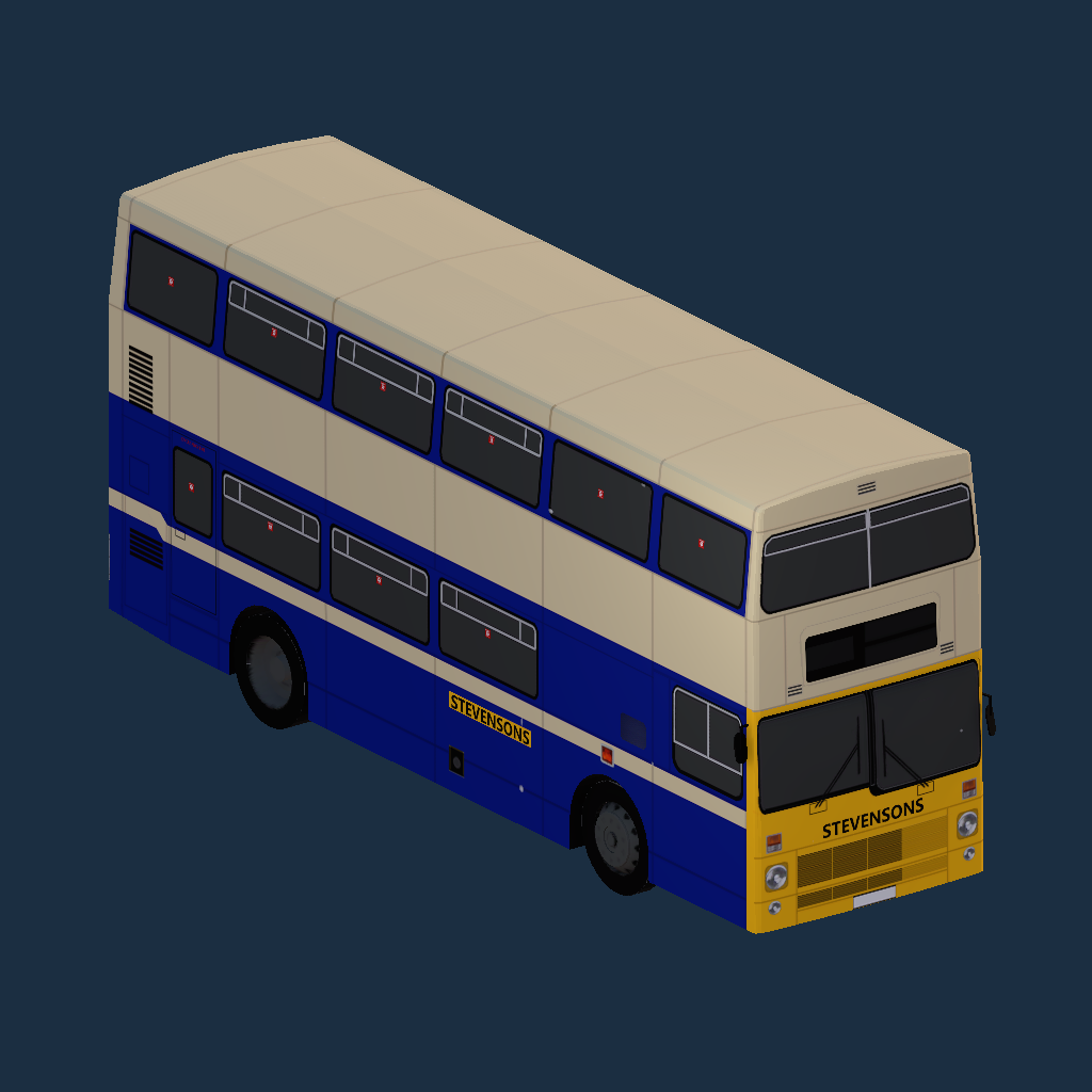 Mcw Metrobus MK1 - Sevenson of Uttoxeter 55 ex West Midlands Travel