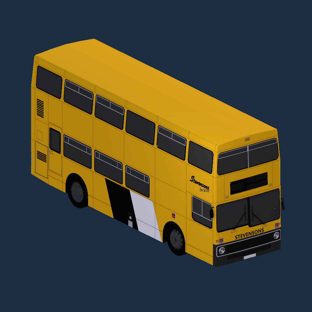Mcw Metrobus MK1 - Sevenson of Uttoxeter 71