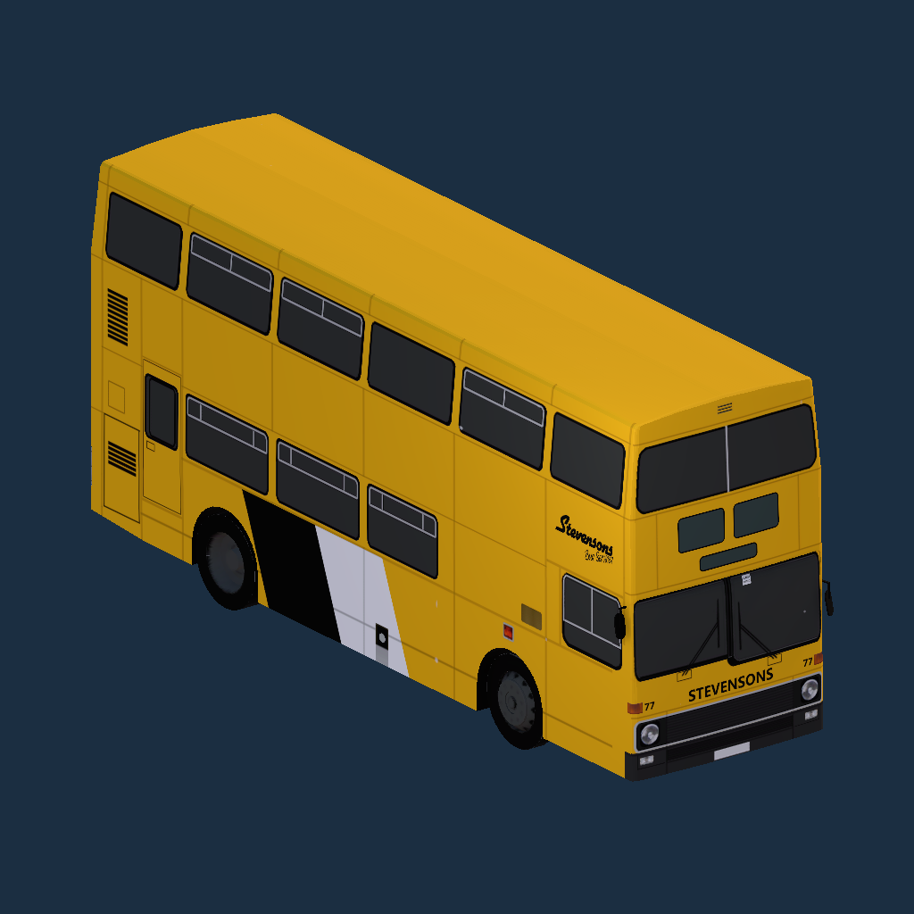 Mcw Metrobus MK1 - Sevenson of Uttoxeter 77