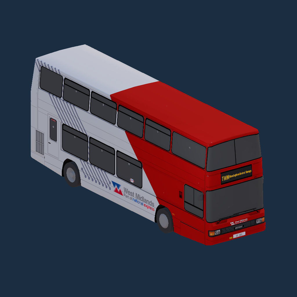 Optare Spectra - West Midlands part of National Express