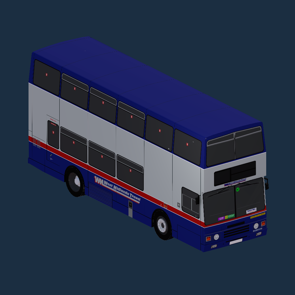 Scania N113DRB Alexander RH - West Midlands Travel v1