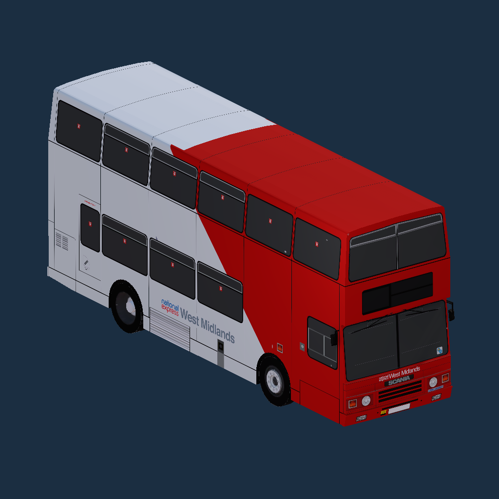 Scania N113DRB Alexander RH - NX West Midlands Fictional