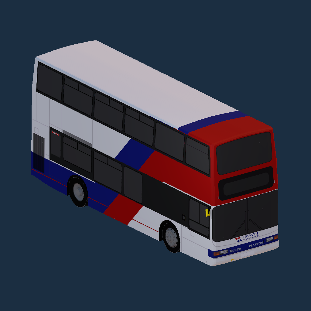Volvo B7TL - Plaxton President - Travel West Midlands
