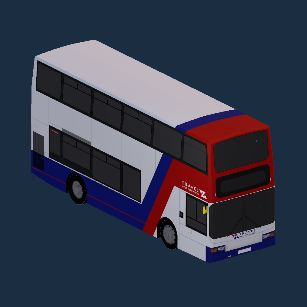 Volvo B7TL - Plaxton President - Travel West Midlands v3