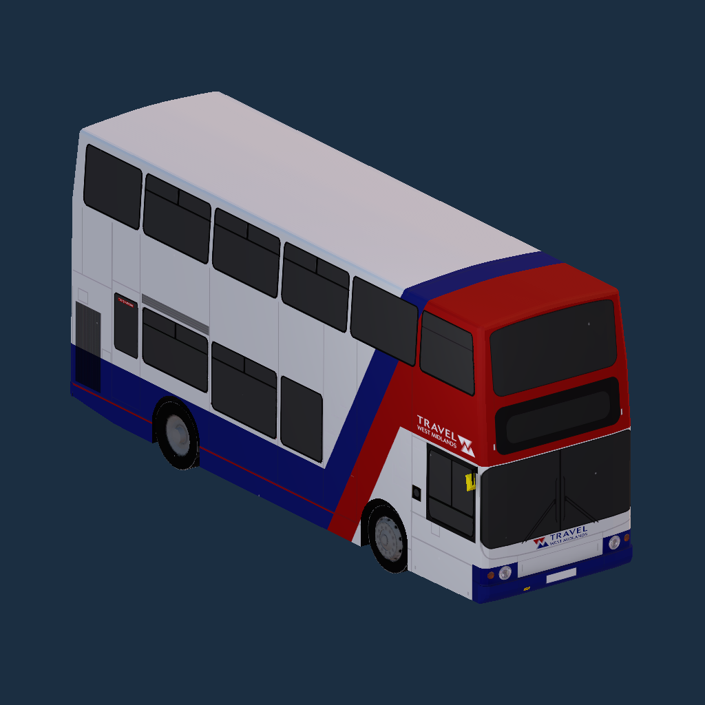 Volvo B7TL - Plaxton President - Travel West Midlands v5