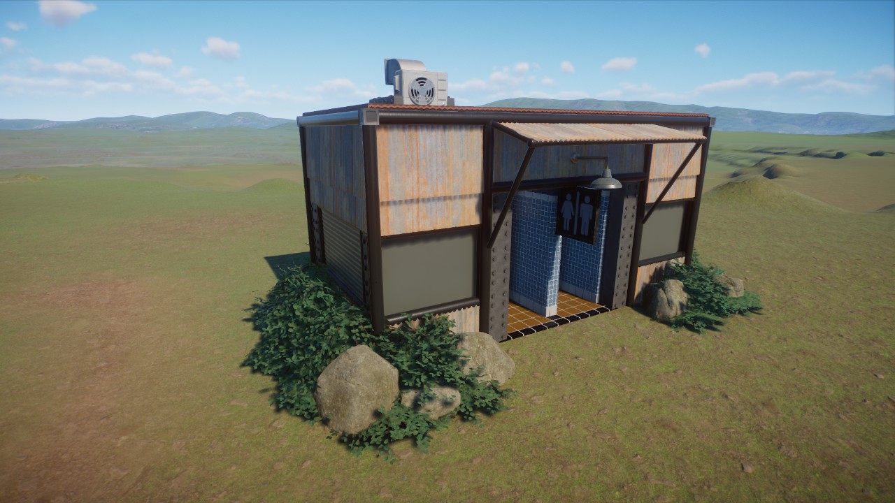 Rusty Old Toilet Shack Grampers62
