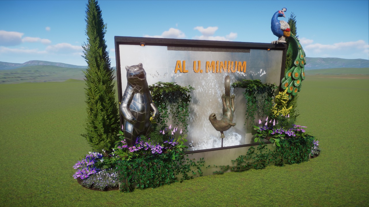 Al U Minium Fountain Grampers62