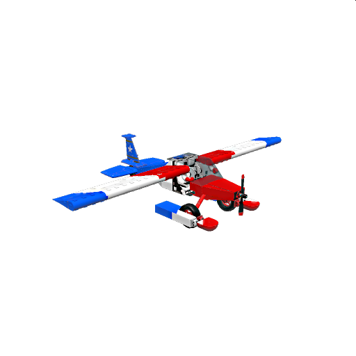 Kit Fox Freedom Fox with Snow Skis (Trent Palmer) Bush Plane preview