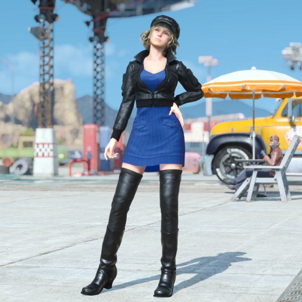 Blue Dress Cindy