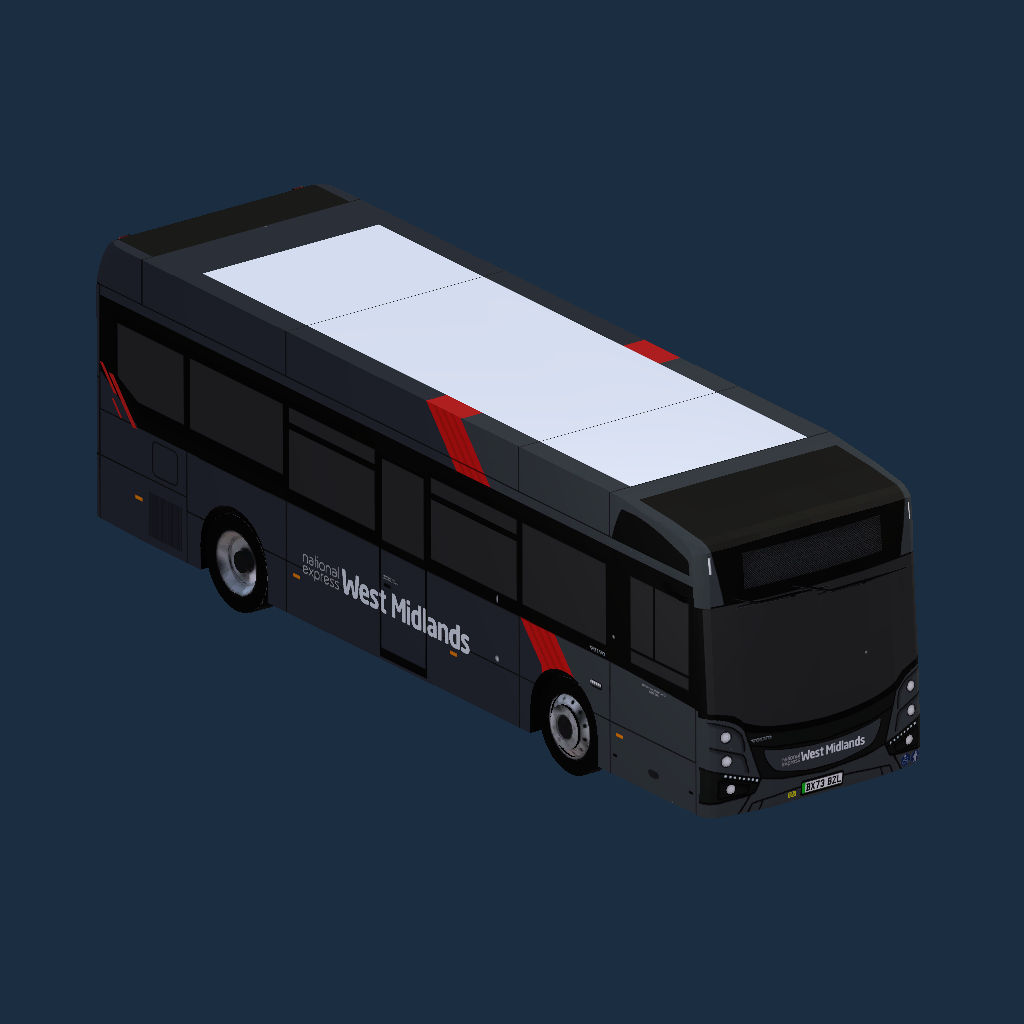 Volvo BZL SD 10.6m - National Express West Midlands