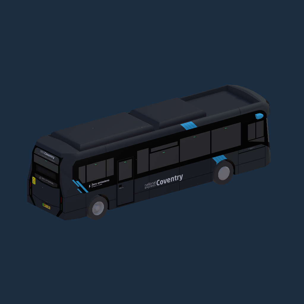 ADL Enviro 200 EV - National Express Coventry