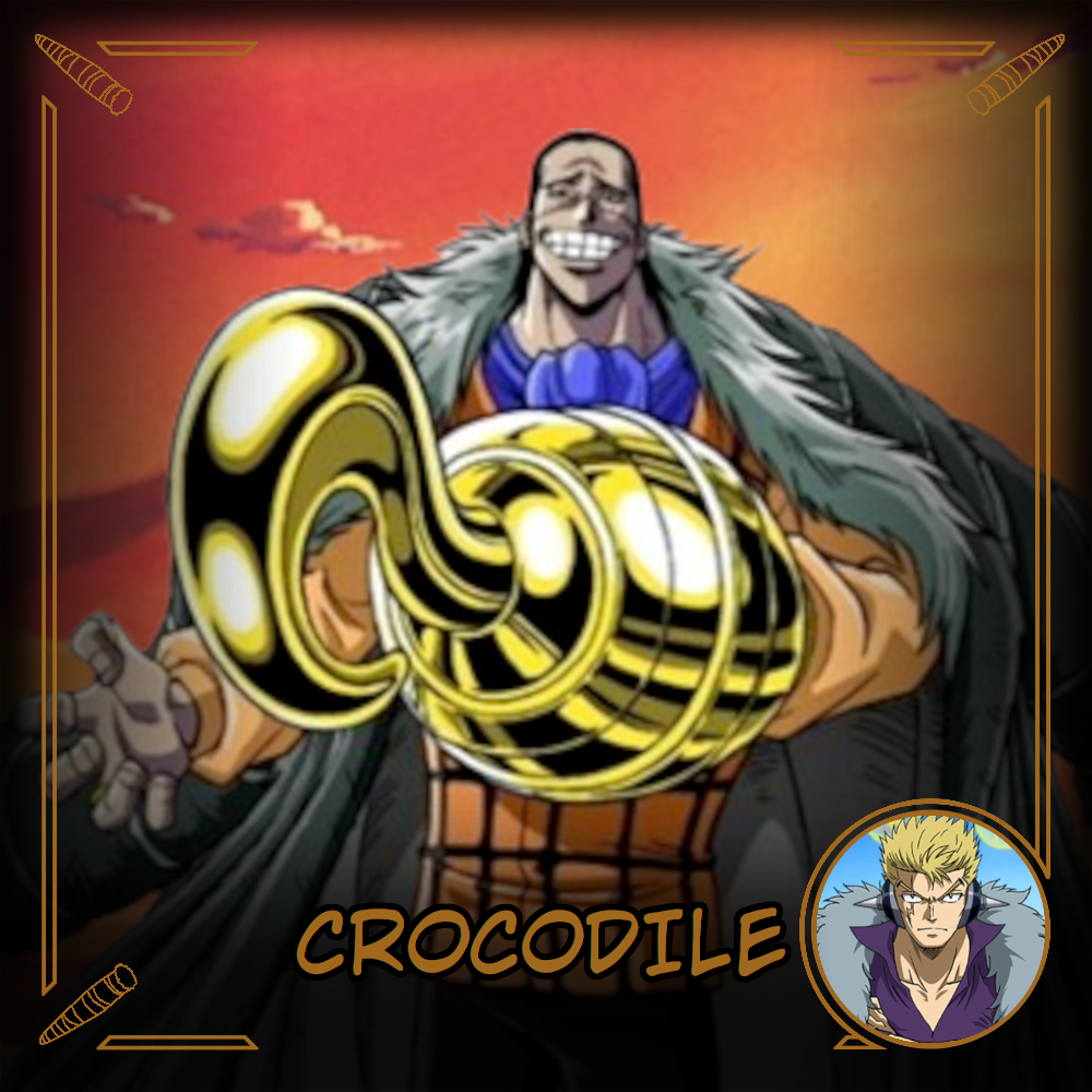 Anime Villainous: Crocodile (Laxus Reskin)