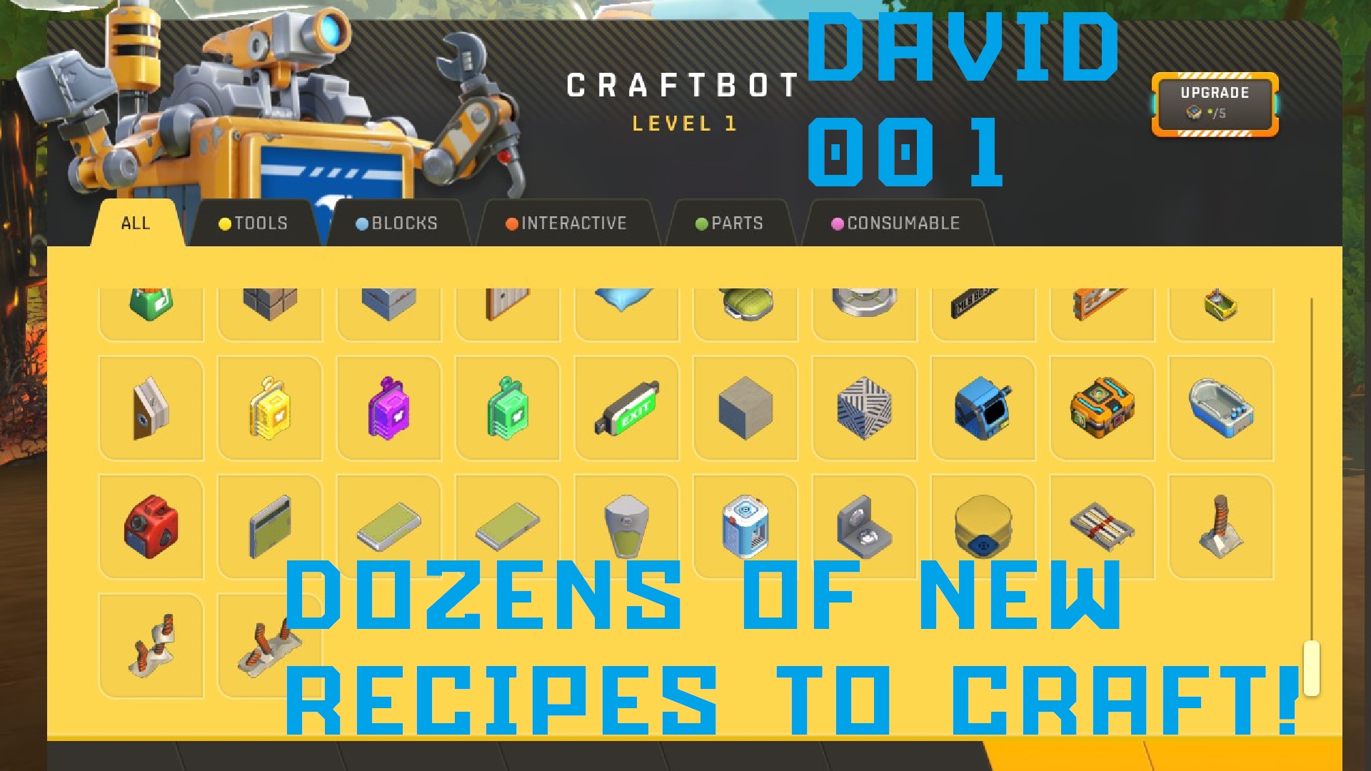 David 001's Survival Tweaks CustomGame