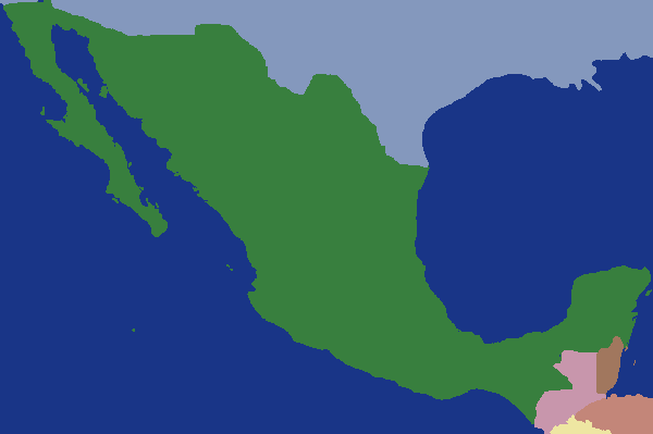 Mexico and other countries without water borders