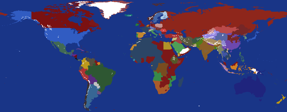 World Map 1948