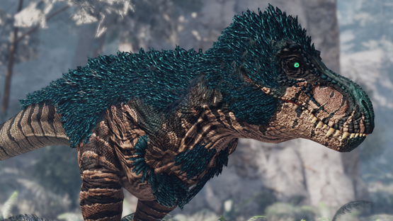 Blue Feathered Rex