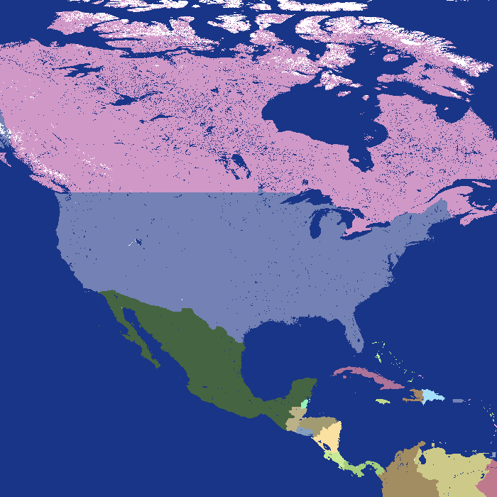 North America (Credit to L U N I I)