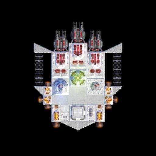 Starter ship TriBlaster (Damage dealer) v1.0