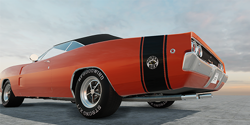 charger super bee white
