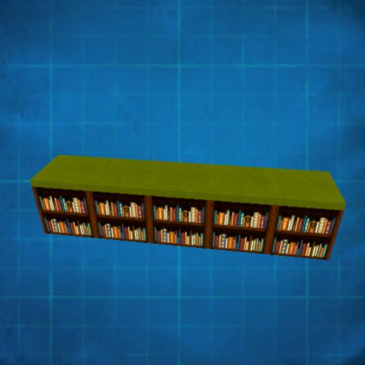 bookshelf bench