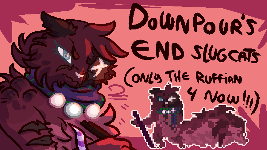 Downpour End Slugcats (DMS Skin, The Ruffian)