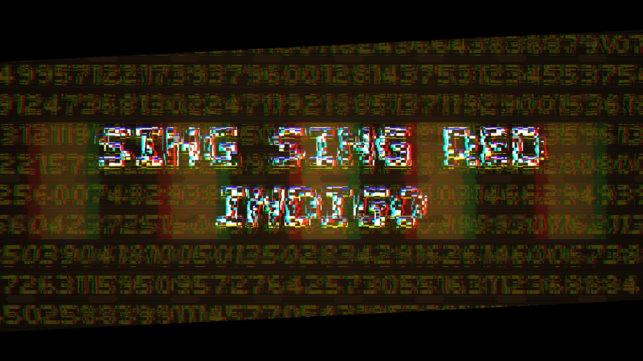 Frums - sing sing red indigo