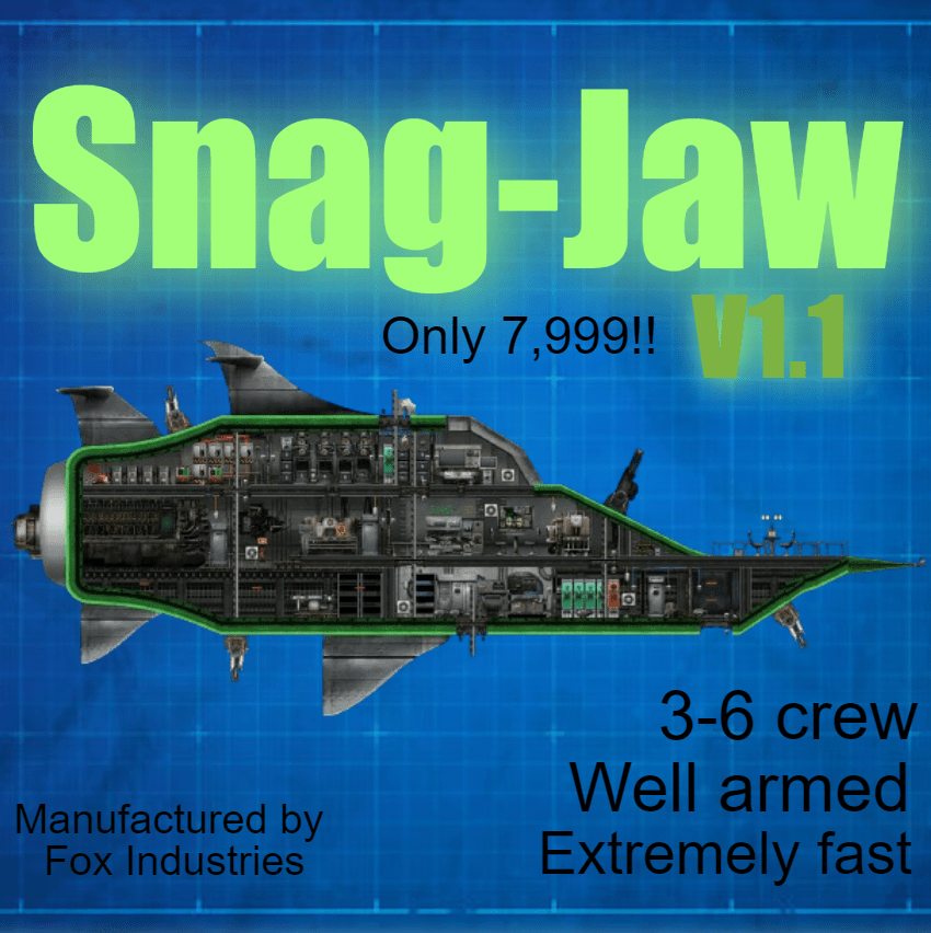 Snag-Jaw V1.1 – Barotrauma Mod