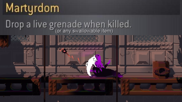 Spit Items when Knocked Out