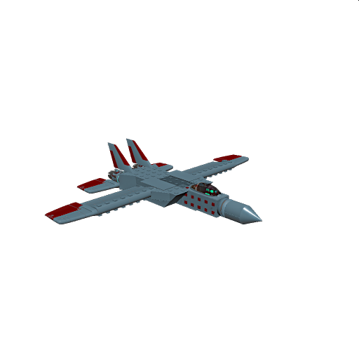 f 14 with auto swing wing