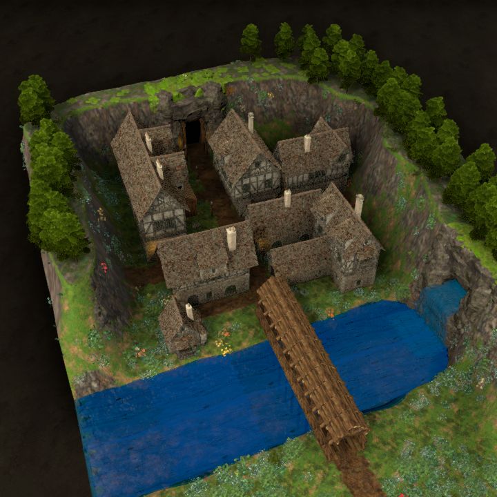 small river town