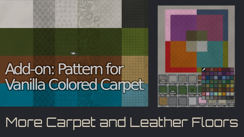 Pattern for Vanilla Colored Carpet (Add-on)