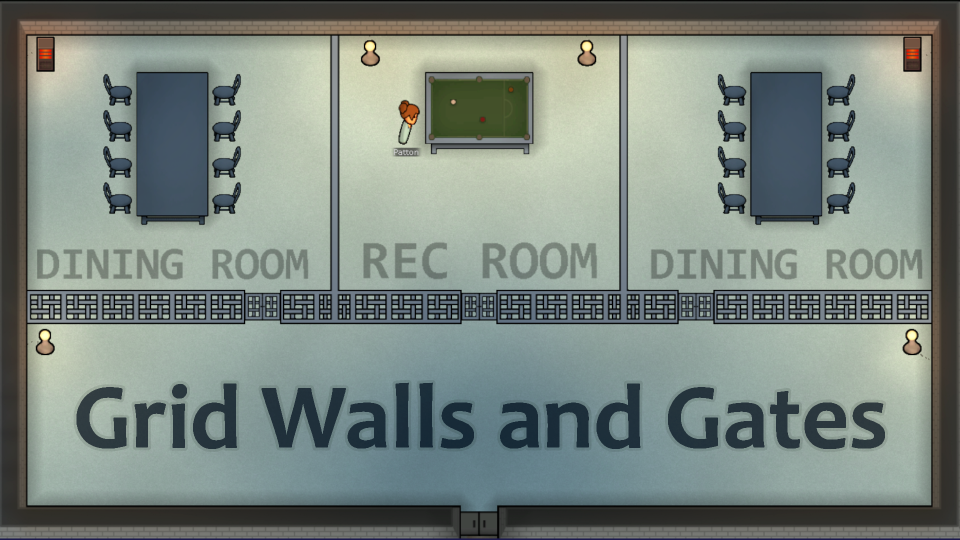Grid Walls and Gates