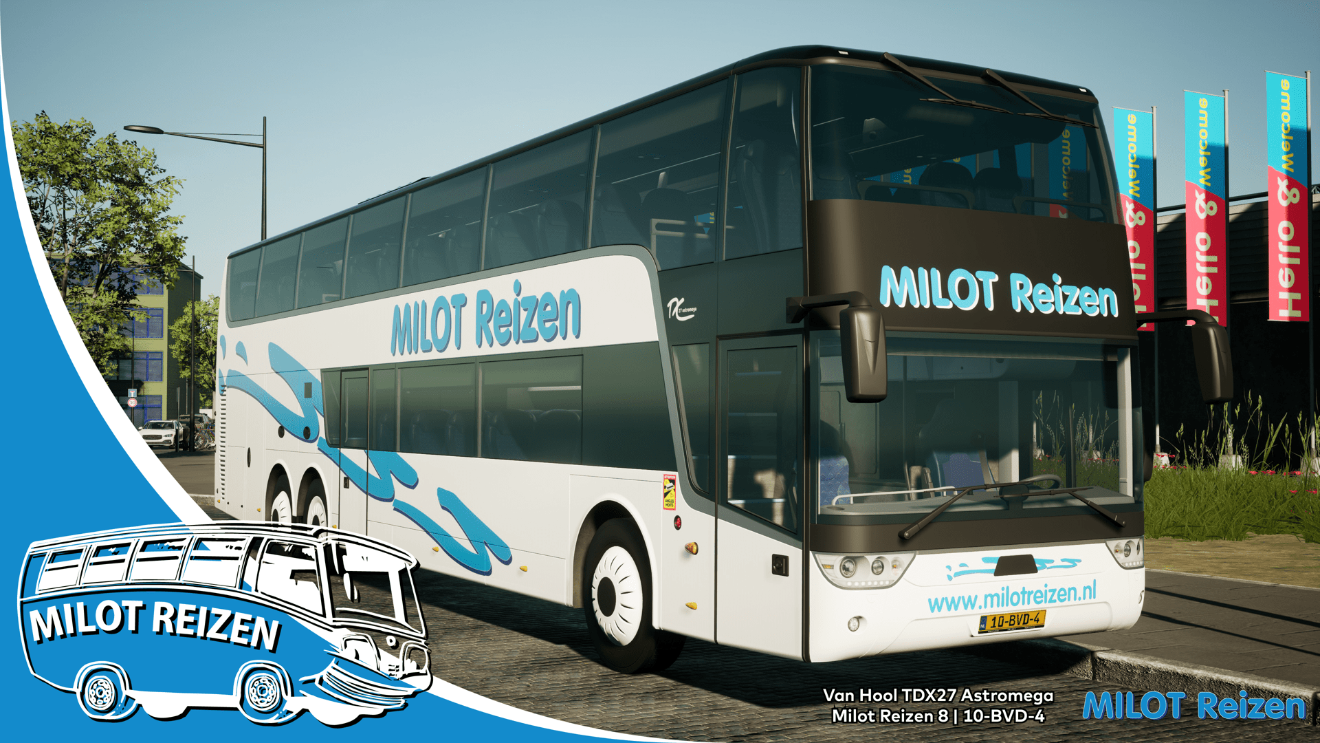 Milot Reizen 8 - Van Hool TDX Astromega TDX27