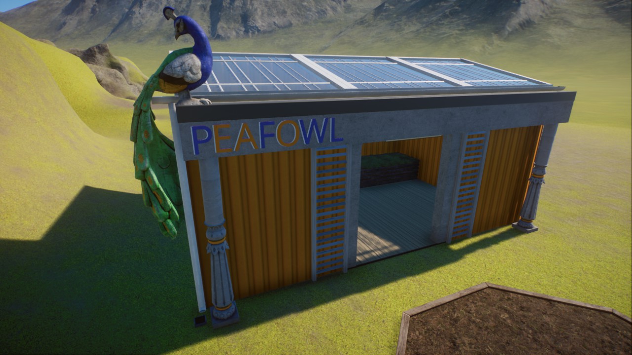 Peafowl Shelter