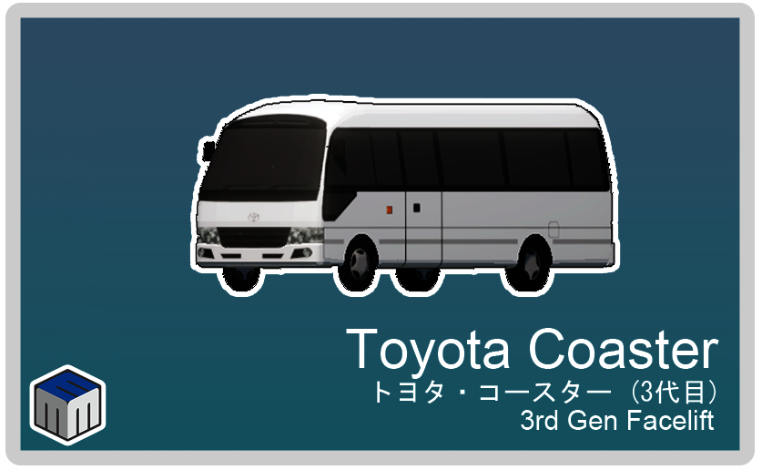 Toyota Coaster 3rd Gen Facelift