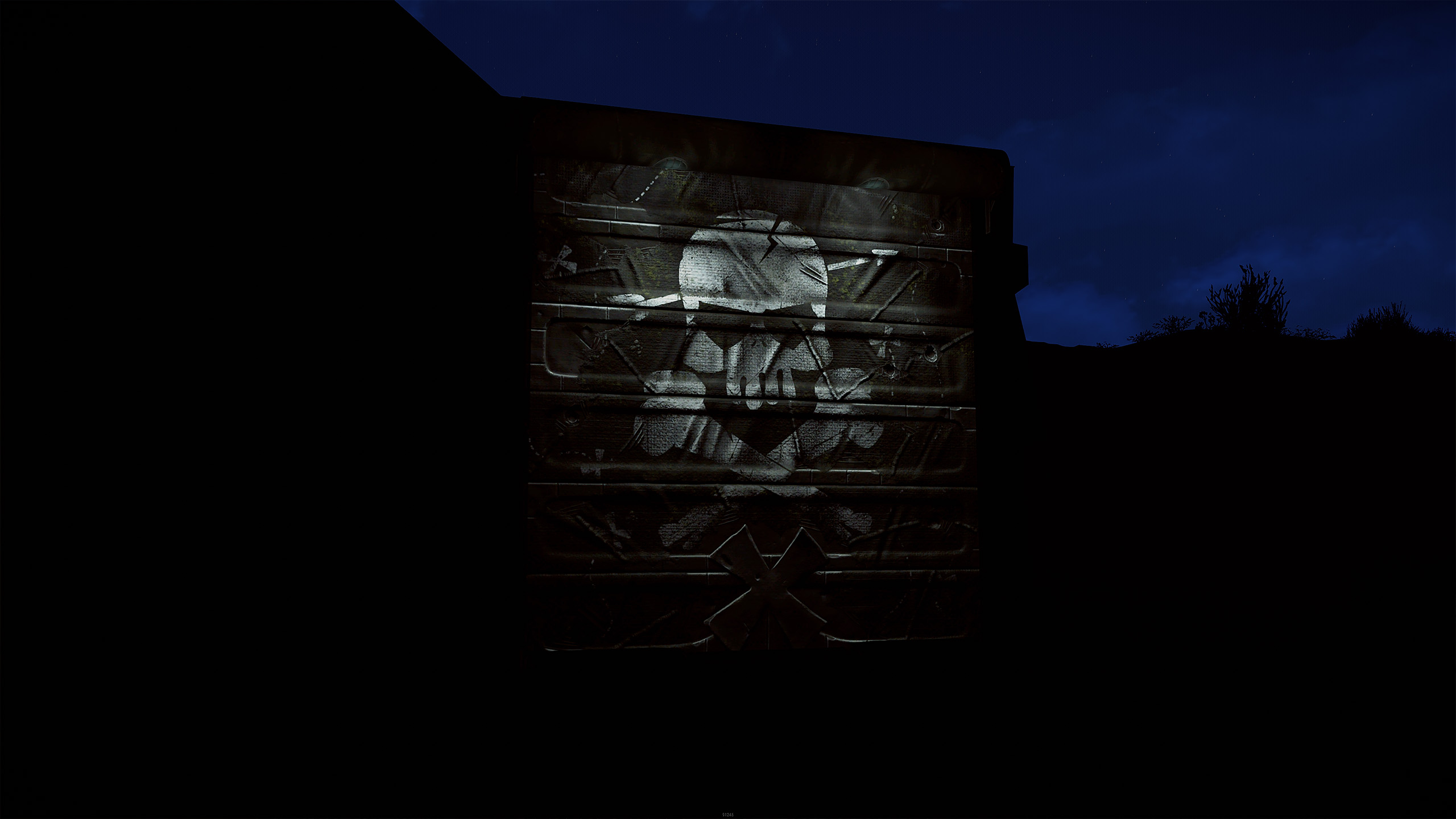 Pirate Garage Door