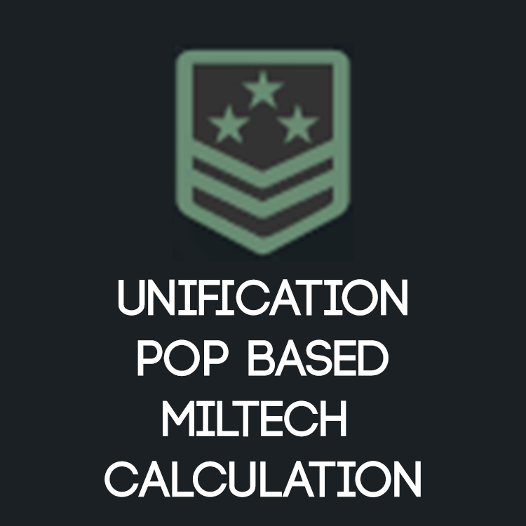 Unification Pop-Based Miltech Calculation Mk2 (0.3.125)