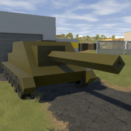 Realistic destruction tank destroyer