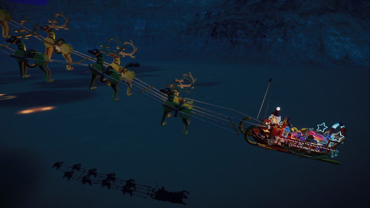 christmas sleigh, Weihnachtsschlitten