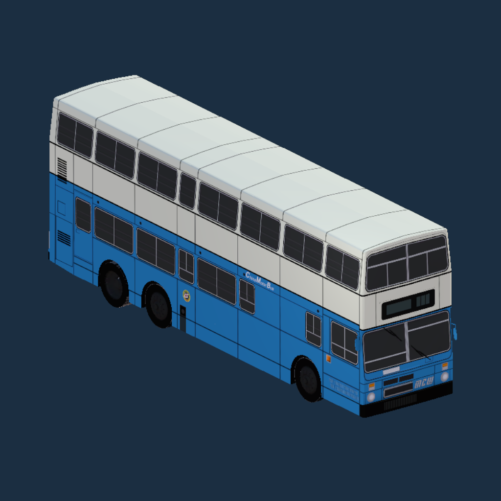 CMB ML2 - MCW SuperMetrobus 12m Tri-Doors Prototype