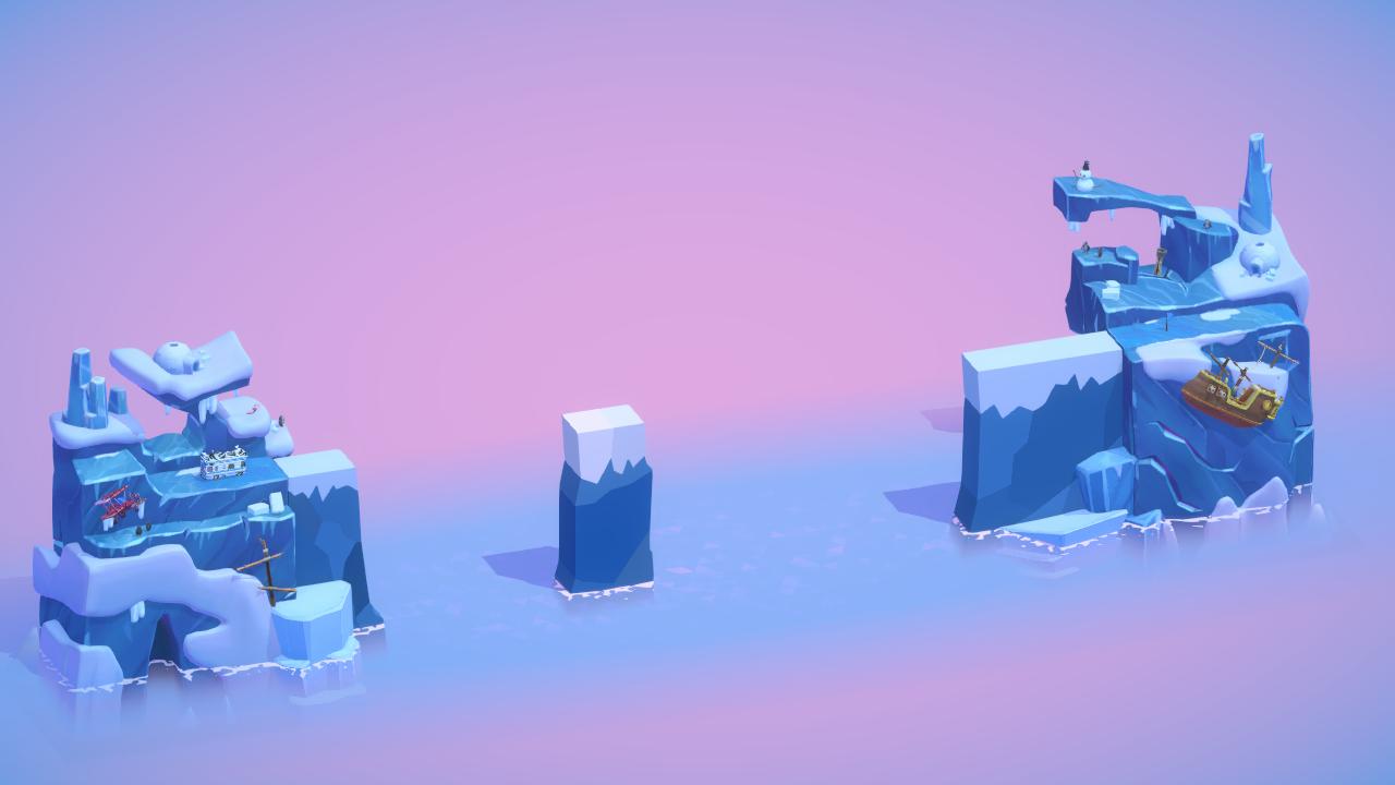 Melting glaciers