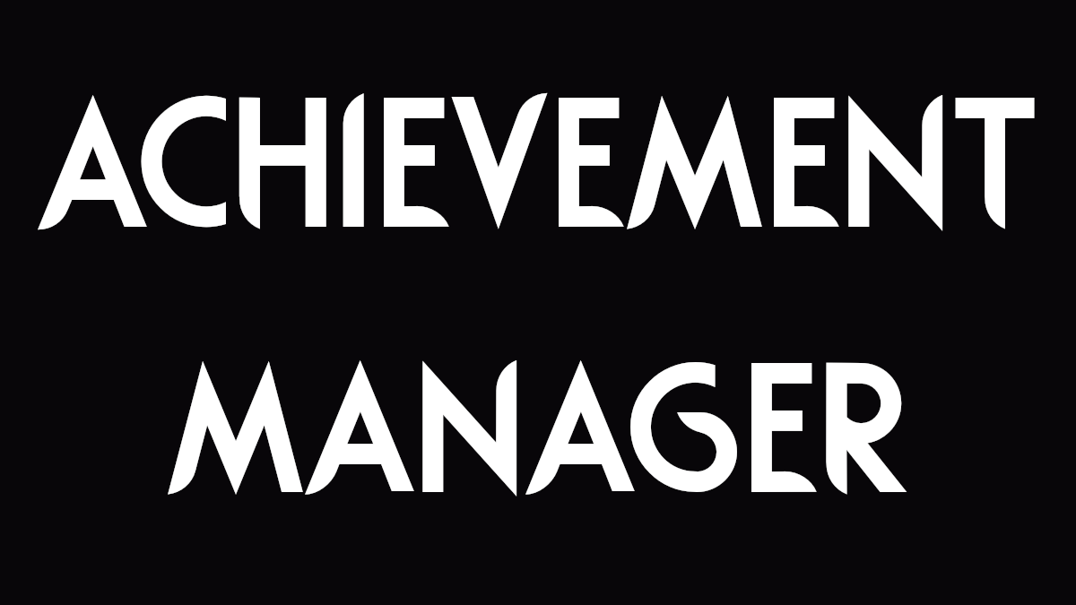 Achievement Manager (Unlock All)